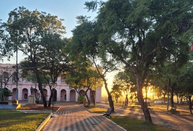 Visita guiada por el centro de asunción